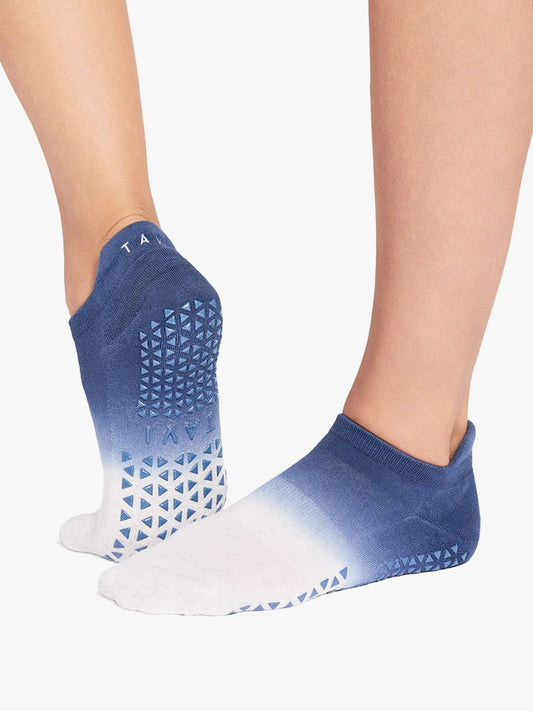 Tavi Noir Savvy Grip Socks - Soft Blue Ombre