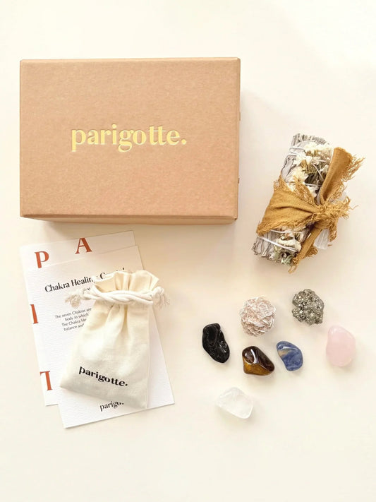 Parigotte Healing Crystals Set - 7 Chakras