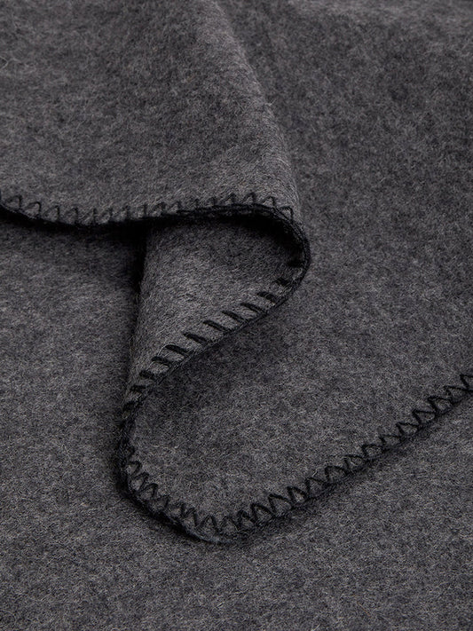 Manduka Essential Wool Yoga Blanket - Thunder
