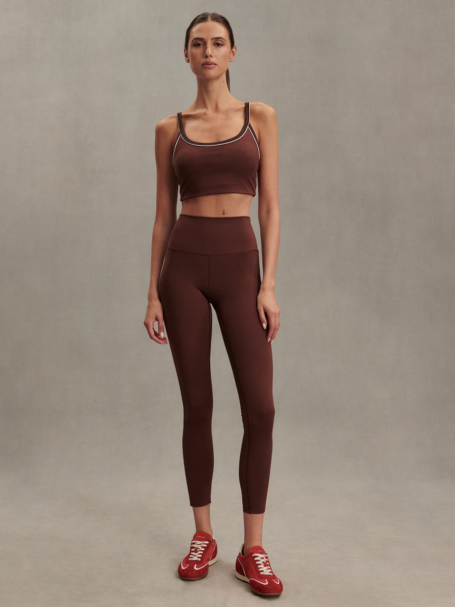 Varley Freesoft Piper Bra - Brown Stone