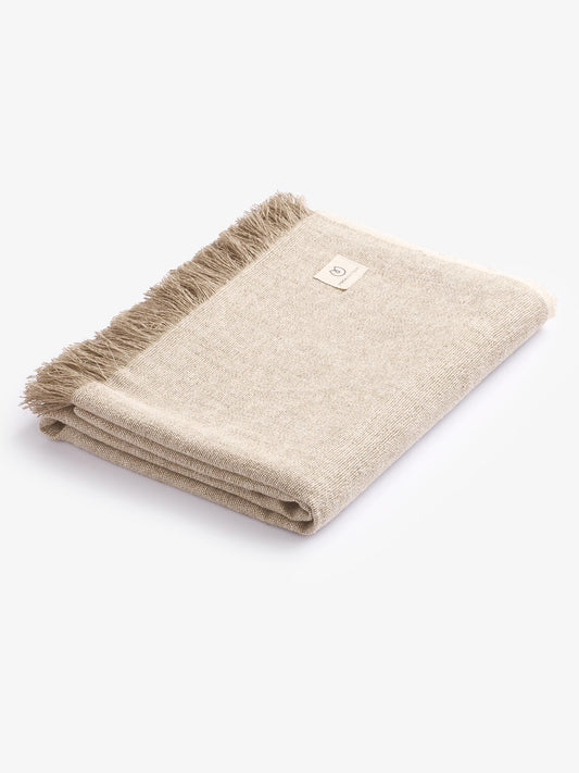 Yogamatters Hemp & Organic Cotton Yoga Blanket - Natural