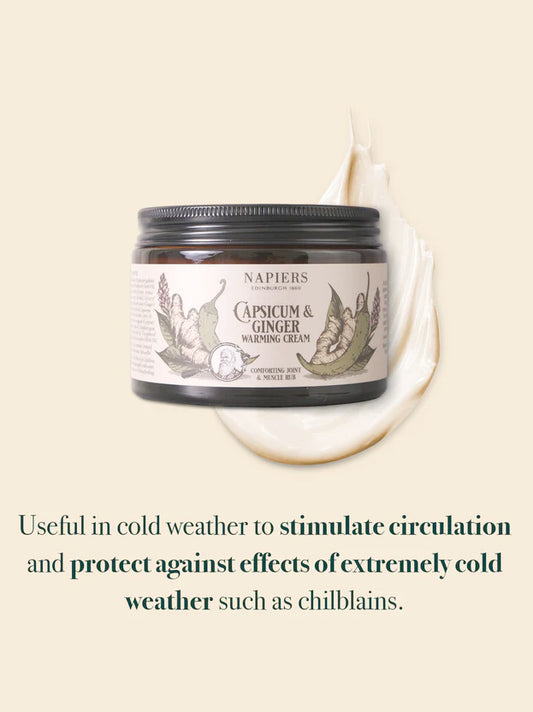 Napiers Capsicum & Ginger Warming Cream 100ml