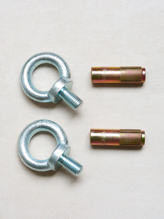Pair of Standard Eyebolts & Anchors