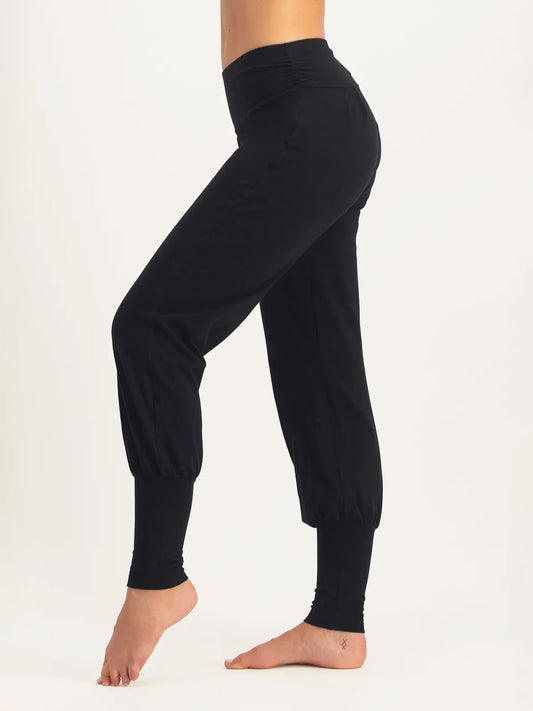 Urban Goddess Dakini Harem Yoga Pants - Onyx Black