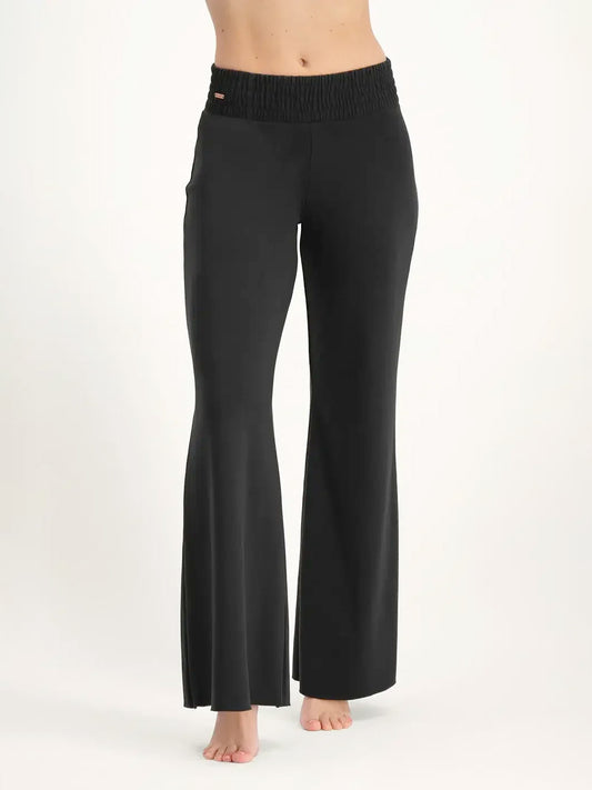 Urban Goddess Flow Summer Yoga Pants - Onyx Black