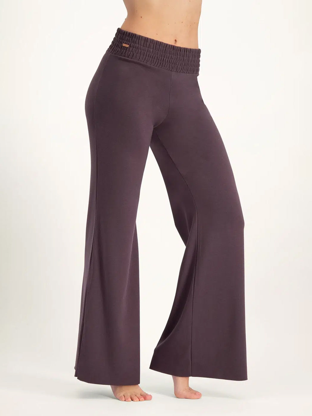 Urban Goddess Flow Wide-Leg Yoga Pants - Berry