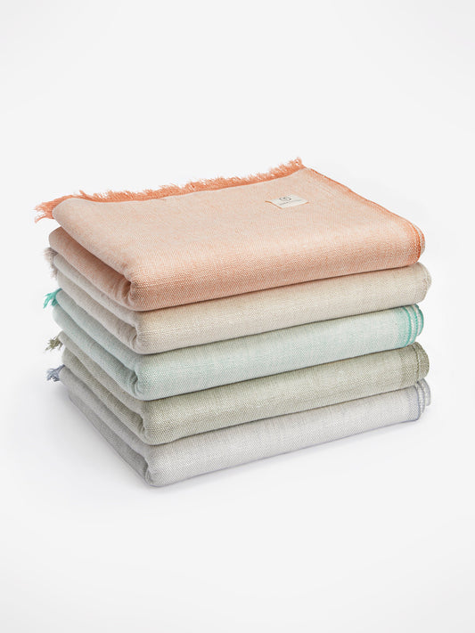 Yogamatters Organic Cotton Chambray Yoga Blanket - Box of 12
