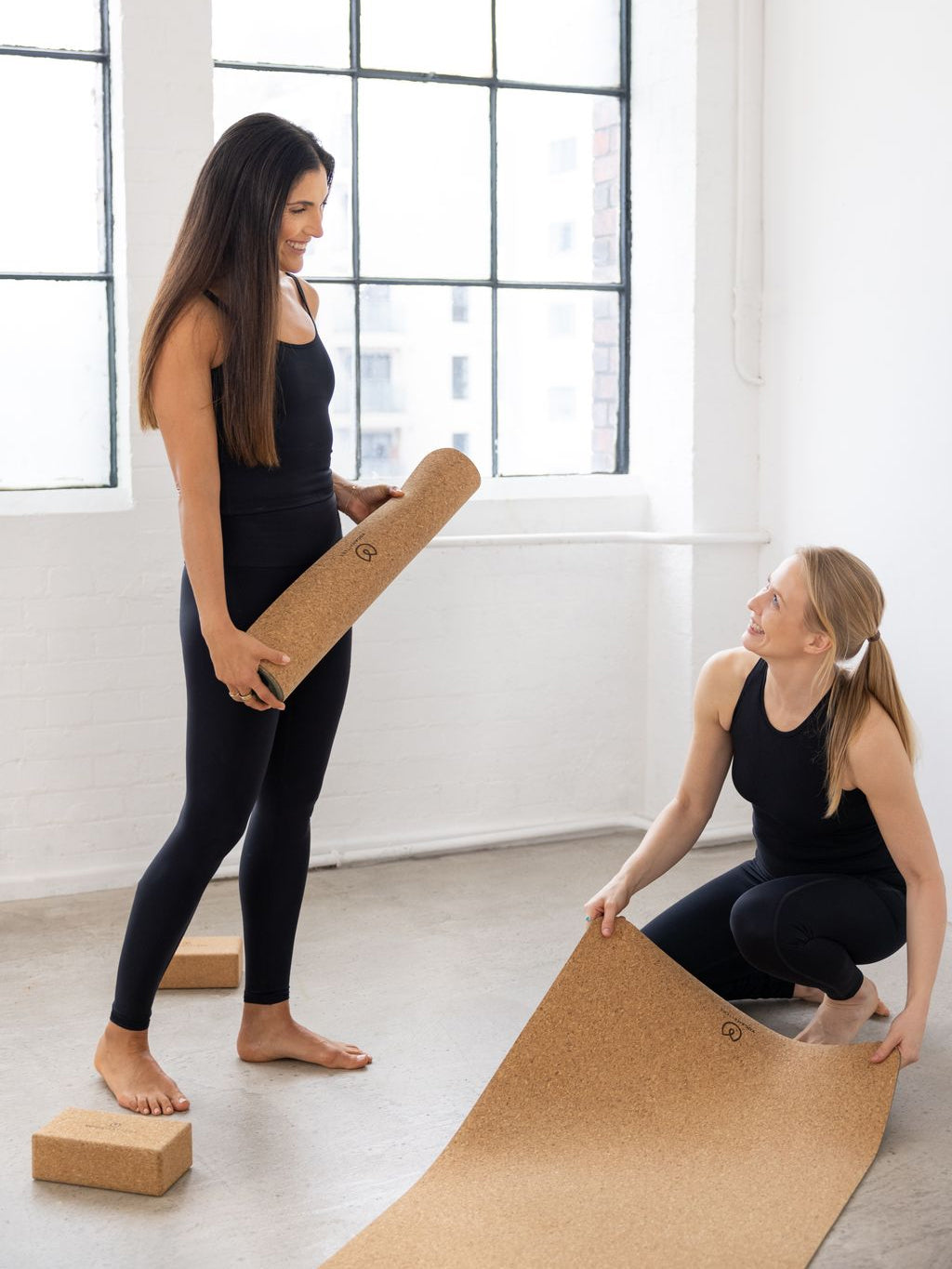 Yogamatters Eco Cork Yoga Mat - Green