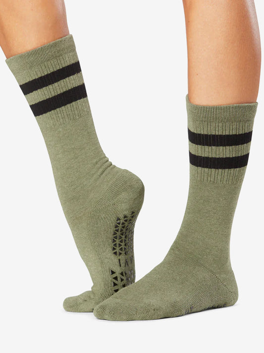 Tavi Noir Kai Grip Socks - Olive